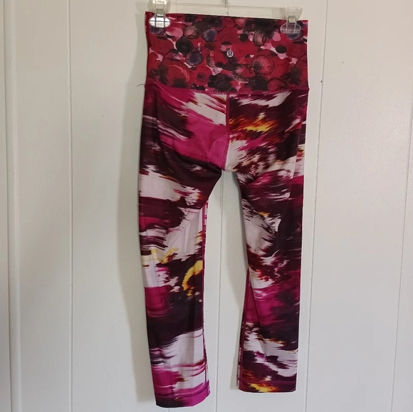 Lululemon Wunder Under Pant III Full-On Luxtreme - Pigment Wind Berry Multi Sz 6 - Picture 3 of 7